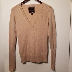 100% cashmere v-neck sweater Ezra Fitch